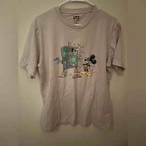 UNIQLO + Disney Collab Mickey Artist Shirt